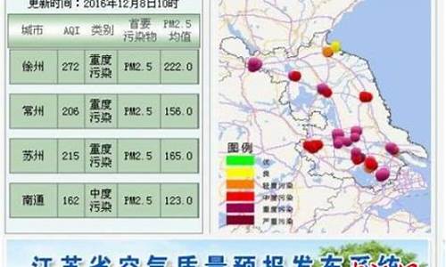 南京雾霾预报查询